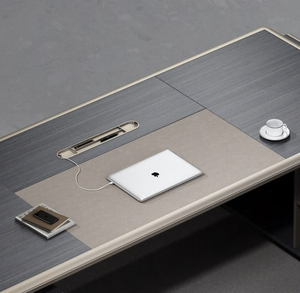 Office Furniture Modern Design Italian Ceo Boss Wooden Working <strong>Desk</strong> Office Executive <strong>Table</strong> <strong>Desk</strong> - Product Image 4