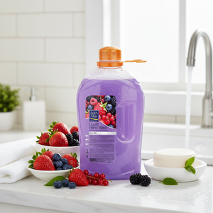 AQUAVERA Liquid <b>Hand</b> <b>Soap</b>-Chemical-Based FRUIT MIX Moisturizing & Easy to Clean SLS Formula 2.5L ISO 9001 Certified - Product Image 3