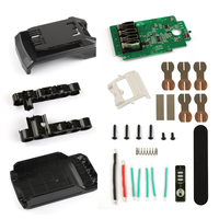 Casing Baterai 40V 10 sel 20 sel, Housing Kit 24V 6 sel 12 sel, Aksesoris Baterai BMS PCB Pengganti untuk Perkakas Listrik GRE