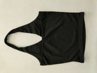 Nouvel ensemble 2026 personnalisé de vêtements Y2K colorés à pois pour femme : haut licou et legging capri pour le yoga (deux pièces)