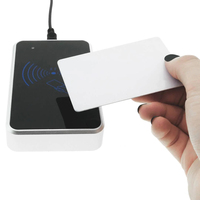 Weißer Tintenstrahl-Bedruckter Wasserfester RFID-PVC-NFC-Smartcard mit 1K-Chip ISO für Geschäftshotels, Türschlösser und Mitgliedskarten