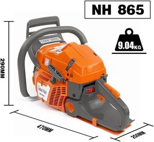 Motosierra de Gasolina NEOTEC OEM NH865 de 65cc para G365 con Barra y Cadena, 3.4KW, para Cortar Madera, NH865-18 65cc - Product Image 4