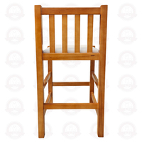 Silla de Comedor de Madera Personalizada, Silla Tapizada en Tela, Muebles para Hoteles y Restaurantes OEM