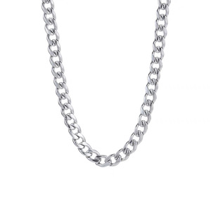 Stainless Steel Bamboo Link <strong>Chain</strong> Geometric Hip-Hop NK Chunky Necklace Trendy <strong>Mens</strong> Womens <strong>Accessory</strong> Plain Pendant - Product Image 5