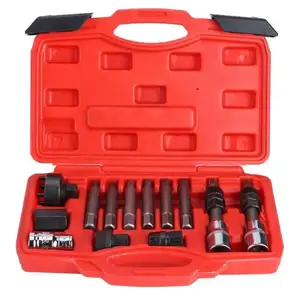 Auto Auto Reparatie Tool Kit Socket Bit Set Vrijwiel Verwijdering Socket Dynamo Poelie Motorbit Dopset Tool Car Tool Set