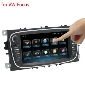 Hikity — Autoradio multimédia 7 ", Android, Navigation GPS, BT, lecteur Dvd, stéréo, 2 Din, pour voiture VW Focus, bon prix