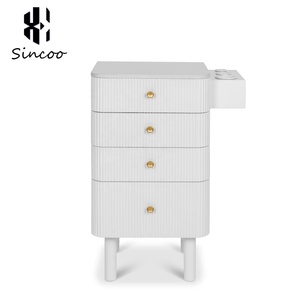 Carrello in Legno dal Design Moderno e Popolare per Saloni di Bellezza e Parrucchieri, Personalizzabile - Product Image 6