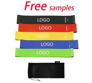 ईवू कस्टम लोगो लोचदार फिटनेस बैंड लेटेक्स योग खिंचाव व्यायाम लूप कपड़े रबर प्रशिक्षण प्रतिरोधी पाउच पैकेजिंग - Product Image 1