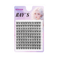 OEM ODM 110 PCS Cils en grappe mixtes doux réutilisables durables longs et courbés 8-16mm Boîte personnalisée Vente en gros en vrac Direct usine T4