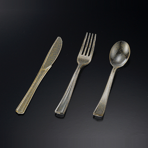 Ưa thích hiện đại dùng một lần dao kéo thân thiện với môi nhựa dao dĩa thìa cho Đảng/đám cưới - Product Image 5