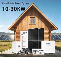Sistem Tenaga Surya Hibrida Oryta Split Stackable IP65 10-30KW Kit Panel Surya Industri dengan Baterai Penyimpanan Energi LiFePO4