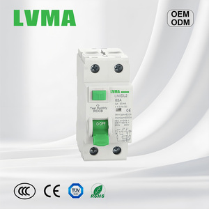 Миниатюрный выключатель LVMA RCCB LMIDL2 2P 4P 6,10,13,16,20,25,32,40,50,63A 1P 2P 3P 4P мини-выключатель 6kA - Product Image 1
