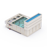 Système d'aquaculture circulante de haute qualité en PP de qualité alimentaire pour bassin à koïs et élevage de poissons avec filtration et stérilisation