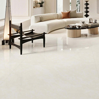 Carreaux de sol intérieurs en porcelaine brillante de style moderne 120x120cm, motif marbre, antidérapants, durables, pour écoles et villas, directement de l'usine