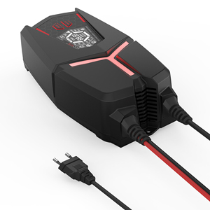เครื่องชาร์จแบตเตอรี่รถยนต์อัจฉริยะ 12V 32A ชาร์จเร็ว พร้อมระบบเพิ่มกำลังไฟ 9 ขั้นตอน หน้าจอ LCD แสดงผล พร้อมระบบป้องกันหลายรูปแบบ และไฟพื้นหลังหลากสี - Product Image 3