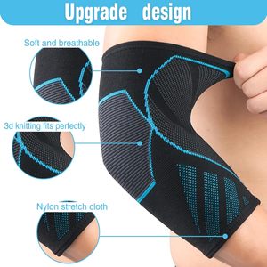 Custom Eco-friendly Logo <b>Gym</b> Sports Safety Compression Protection <b>Elbow</b> <b>Support</b> Braces - Product Image 2
