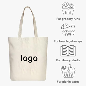 Custom logo Print Canvas <b>Tote</b> <b>Bag</b> for Women with <b>Zipper</b> Beach Grocery Travel School Work Gym Gifts for Girls <b>Tote</b> <b>Bag</b> - Product Image 6