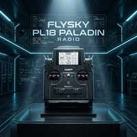 Émetteur radio Flysky PL18 Lite Paladin Lite 18 canaux, protocole AFHDS3, écran TFT 3,5 pouces pour drone FPV RC, véhicule à aile fixe