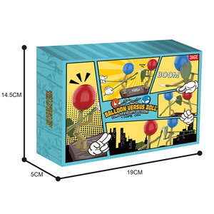 Mili bóng người đàn ông chiến đấu thủ công nhựa hàng rào con rối nhịp độ nhanh bóng trận chiến Robot bằng gỗ trò chơi chiến đấu - Product Image 6