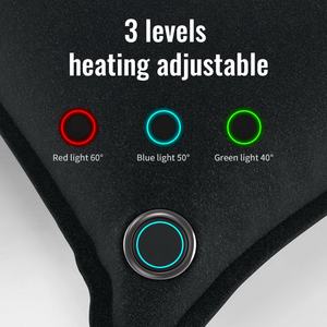 Anjuny Premium <span class=keywords><strong>Comfort</strong></span> Heating Memory Hugging Cojín para asiento de coche Venta caliente Almohada de tela cuadrada de lujo para Hotel Car Home - Product Image 4