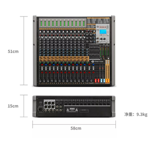 Nuevo mezclador de <span class=keywords><strong>audio</strong></span> TFB, mezclador de <span class=keywords><strong>audio</strong></span> DJ de 12 canales con tarjeta de sonido, salida de cuatro grupos, mezclador de <span class=keywords><strong>audio</strong></span> AUX - Product Image 5