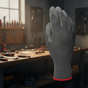 Gants de sécurité en polyester avec revêtement en polyuréthane - Product Image 3