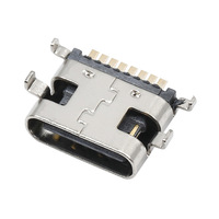 Pelat Sambungan USB Tipe C 8-Pin Empat Kaki dengan Fungsi Transmisi Data, Material Tembaga & LCP Konduktivitas Tinggi Model 08/10