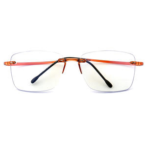 Lunettes de lecture progressives unisexes bloquant la lumière bleue, <span class=keywords><strong>monture</strong></span> transparente avec matériau TR90, style femme <span class=keywords><strong>et</strong></span> homme, <span class=keywords><strong>verres</strong></span> bleus - Product Image 1