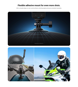 Insta360-Palo de Selfie para manillar de motocicleta, monópode para cámara Insta360 X4 <span class=keywords><strong>X3</strong></span> Ace Pro GO 3S, accesorios - Product Image 4