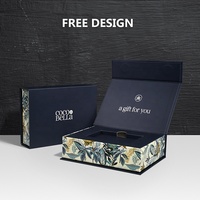 Boîte cadeau en papier de luxe avec logo personnalisé, recyclable, pour chocolat, avec séparateurs, finition mate, couvercle rabattable