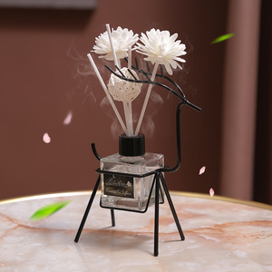 Deer Scented Figurine Aromatherapy Diffuser Iron Decorative Ornament For Home Bedroom Living Room - Product Image 2