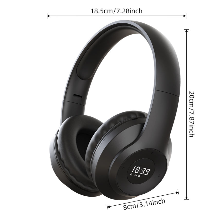 OEM ODM Portable 50-108MHz FM Headset Radio Receiver for Meeting