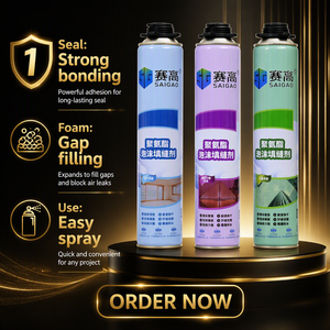 750ML High-Performance Polyurethane <strong>Foam</strong> <strong>Spray</strong> One Component Insulation and Waterproofing PU <strong>Foam</strong> <strong>Spray</strong> - Product Image 1