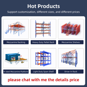 Gxm văn phòng công nghiệp nền tảng thép tầng lửng Hệ thống kệ kho lưu trữ tầng lửng văn phòng xếp chồng Kệ kệ - Product Image 5