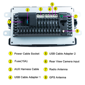 Autoradio Android con GPS AHD per Renault <span class=keywords><strong>Dacia</strong></span> Duster Logan 2 <span class=keywords><strong>Sandero</strong></span> Lodgy Lada Xray Captur Dokker, Lettore Multimediale per Auto con FM/RDS - Product Image 6