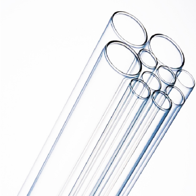 Customized Large Caliber High Temperature Borosilicate Clear Glass Test Tube 25Mm Oem Glass Tube Pipe
