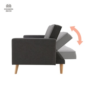 Sofá cama sofá cama futón sofá cama sofá canapé lit plegable mecanismo 2 en 1 KD auto- - Product Image 5