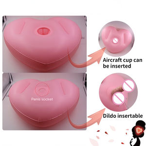 Meubles sexuels Jouets sexy pour couples Oreiller sexuel gonflable avec gode pour chambre de femme Masturbation Oreillers d'amour Jeux pour adultes - Product Image 5