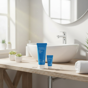 Crème apaisante aquatique SAM'U Real Barrier 100 ml, lot avec crème visage de qualité supérieure en bonus de 25 ml - Product Image 3