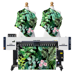 Chất lượng cao 6 hoặc 8 người đứng đầu máy in phun trực tiếp để Vải nhuộm dệt thăng hoa máy in - Product Image 5