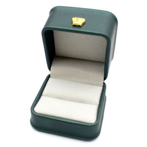 Новая фабрика, роскошная упаковка ювелирных изделий из искусственной кожи, белое золото, изготовленные на заказ, коробки для сережек, оптовая продажа, Экономичная Цена, простая - Product Image 4