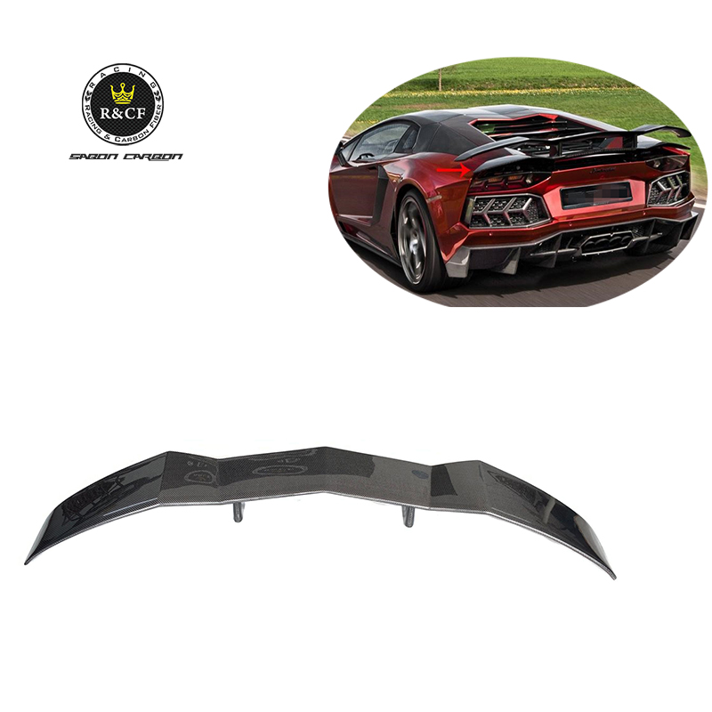 Aventador задний спойлер MSO Стиль углеродного волокна сзади GT Спойлер для Lamborghini LP700 LP720