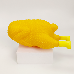 Direct van de fabriek, Gebraden Kip Serie Hondenspeeltje, Hoogwaardig Vinyl Hondenspeeltje met piep, Leuk Interactief Speeltje tegen verveling - Product Image 6