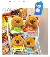 Nouvel Arrivage Sacs en Peluche Kawaii Capybara Colorés en Gros pour Enfants