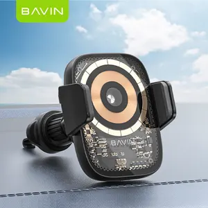 BAVIN PC1070 15w kablosuz araba iphone şarj cihazı hızlı araba kablosuz şarj cihazı