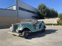 Carrito Clásico Blanco de 5-11 Plazas Estilo Vintage |   Carrito de Golf Premium Más Vendido en Venta