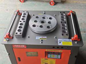 Máquina Eléctrica de Alta Eficiencia para Doblar Varillas de Acero, Dobladora de Barras de Acero, Dobladora de Estribos, Dobladora de Barras de Hierro para Construcción - Product Image 4