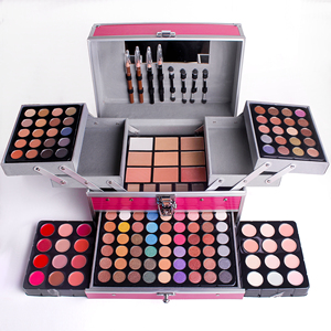 0706B2 Set Completo di <span class=keywords><strong>Trucco</strong></span> da Viaggio per <span class=keywords><strong>Donne</strong></span>, Scatola Cosmetica Economica, Set Regalo di <span class=keywords><strong>Trucco</strong></span> Tutto-in-Uno per Signore - Product Image 2