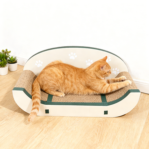 Arranhador de Gato Portátil e Ecológico para Viagem, Durável, Resistente ao Uso, em Papel Corrugado - Product Image 1