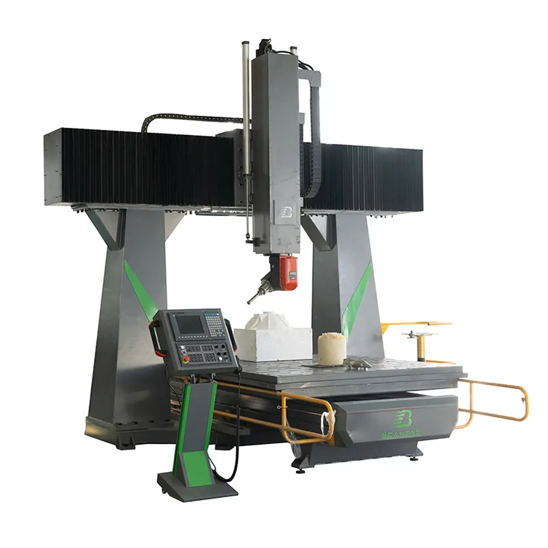 Cnc router makine 1325 1530 Atc Cnc Router makine 3d Cnc ahşap 5 eksen ahşap oyma kesme